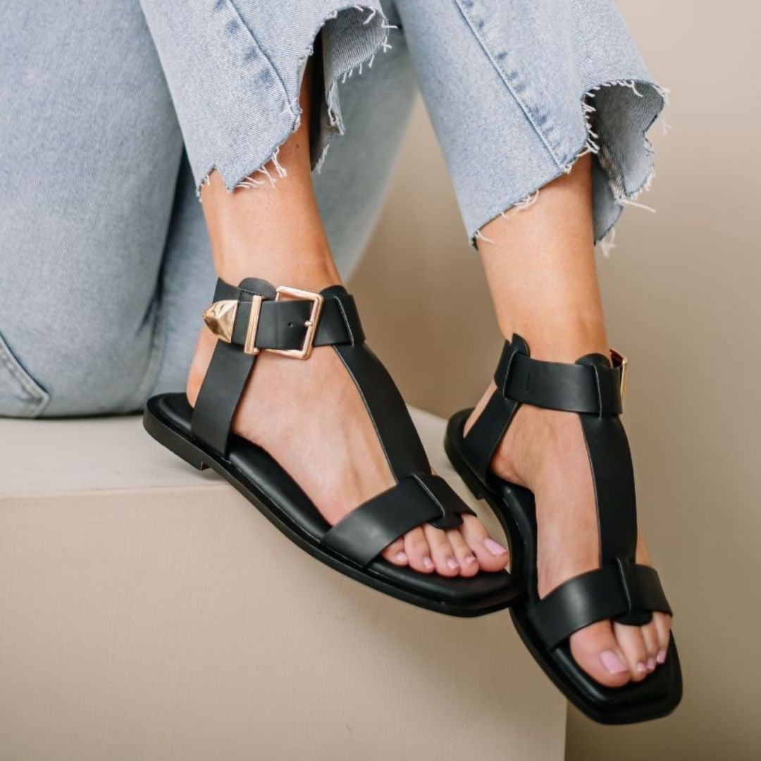 Ava Ankle Buckle Sandal