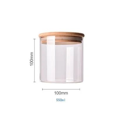 Bamboo - Covered High Borosilicate Glass Food Storage Containers - ShopElegancy10Bamboo - Covered High Borosilicate Glass Food Storage Containers
