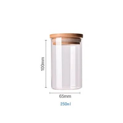 Bamboo - Covered High Borosilicate Glass Food Storage Containers - ShopElegancy2Bamboo - Covered High Borosilicate Glass Food Storage Containers