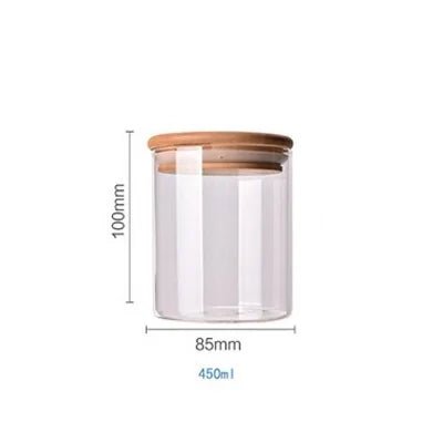 Bamboo - Covered High Borosilicate Glass Food Storage Containers - ShopElegancy6Bamboo - Covered High Borosilicate Glass Food Storage Containers