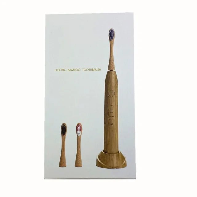 Bamboo Electric Toothbrushes - ShopElegancyToothbrushWireless ChargingBamboo Electric Toothbrushes - ShopElegancy