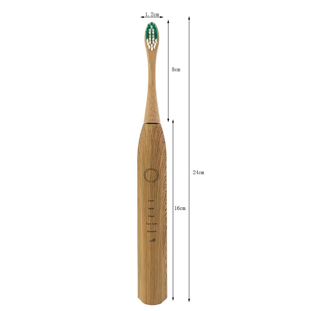 Bamboo Electric Toothbrushes - ShopElegancyToothbrushWireless Charging 1Bamboo Electric Toothbrushes - ShopElegancy