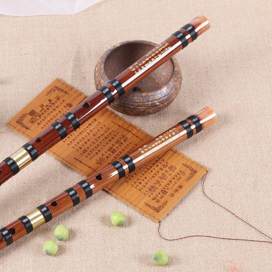 Bamboo Flute Professional Woodwind Musical Instruments - ShopElegancyAdd giftEBamboo Flute Professional Woodwind Musical Instruments