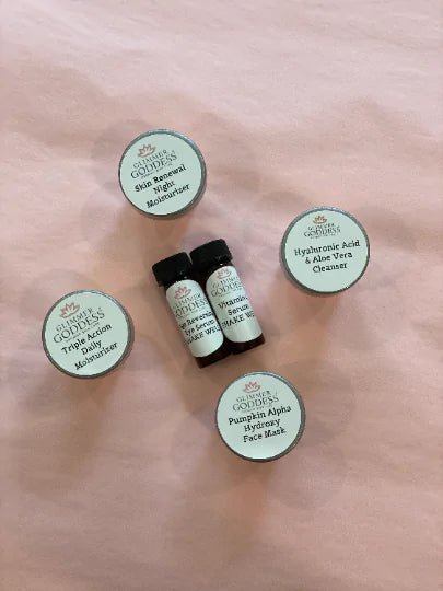 GLIMMER GODDESS® Organic Skin Care Trial Set - ShopElegancySetOrganic Skin Care Trial Set - ShopElegancy