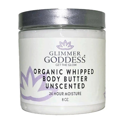 GLIMMER GODDESS® Organic Unscented Whipped Body Butter - ShopElegancyOrganic Unscented Whipped Body Butter8 oz.Organic Unscented Whipped Body Butter - ShopElegancy