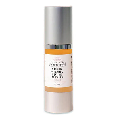 GLIMMER GODDESS® Organic Vitamin C Peptide Eye Serum - Diminish Dark Circles - ShopElegancyEye Serum1 oz.Organic Vitamin C Peptide Eye Serum - Diminish Dark Circles - ShopElegancy