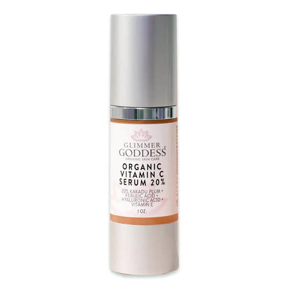 GLIMMER GODDESS® Organic Vitamin C Serum 20% Skin Glow Formula - ShopElegancyOrganic Vitamin C Serum 20% Skin Glow Formula1 oz.Organic Vitamin C Serum 20% Skin Glow Formula - ShopElegancy