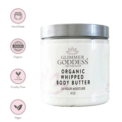 GLIMMER GODDESS® Organic Whipped Body Butter - ShopElegancyOrganic Whipped Body ButterRosemary MintOrganic Whipped Body Butter - ShopElegancy