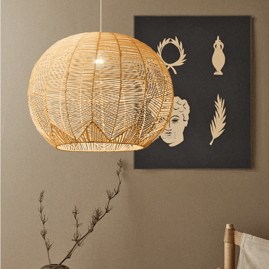Japanese Style Zen Bamboo Hanging Lamps - ShopElegancyLampBeige30cm / 11.81"Japanese Style Zen Bamboo Hanging Lamps