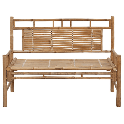 Patio Bench with Cushion 47.2'' Bamboo - ShopElegancy8720286278260DefaultPatio Bench with Cushion 47.2'' Bamboo