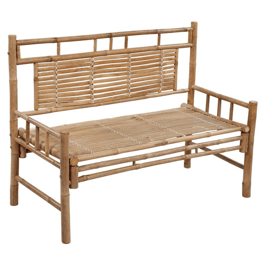 Patio Bench with Cushion 47.2" Bamboo - ShopElegancy8720286278017DefaultPatio Bench with Cushion 47.2" Bamboo