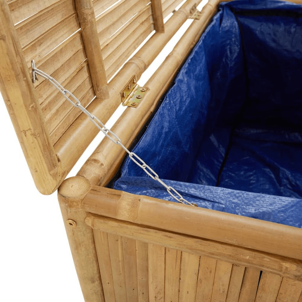 Patio Storage Box 43.3"x20.5"x21.7" Bamboo - ShopElegancy8720845717421DefaultPatio Storage Box 43.3"x20.5"x21.7" Bamboo