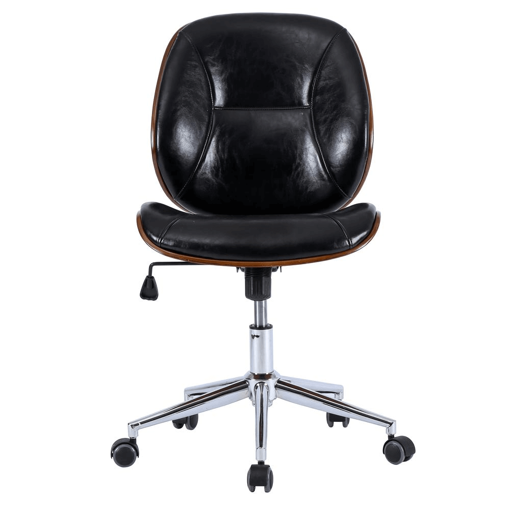 Shaun PU Leather Bamboo Office Chair - ShopElegancy842587128322DefaultShaun PU Leather Bamboo Office Chair