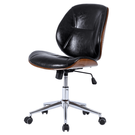 Shaun PU Leather Bamboo Office Chair - ShopElegancy842587128322DefaultShaun PU Leather Bamboo Office Chair