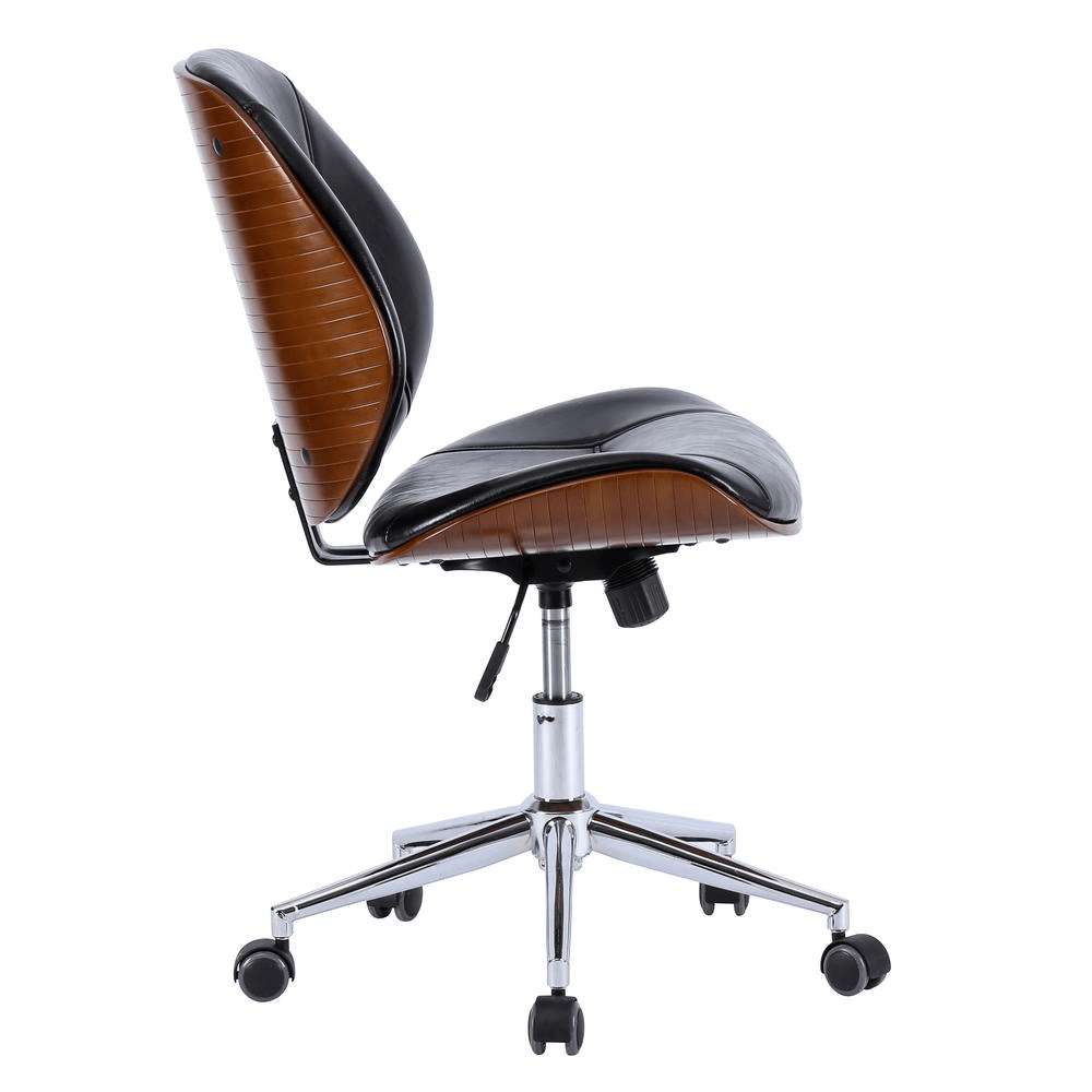 Shaun PU Leather Bamboo Office Chair - ShopElegancy842587128322DefaultShaun PU Leather Bamboo Office Chair